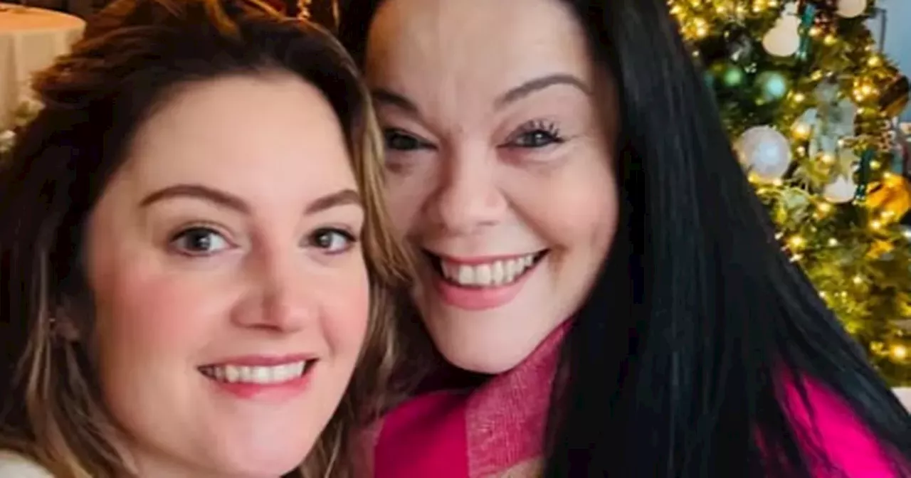 Emmerdale Stars Lisa Riley and Paula Lane Enjoy Christmas Lunch