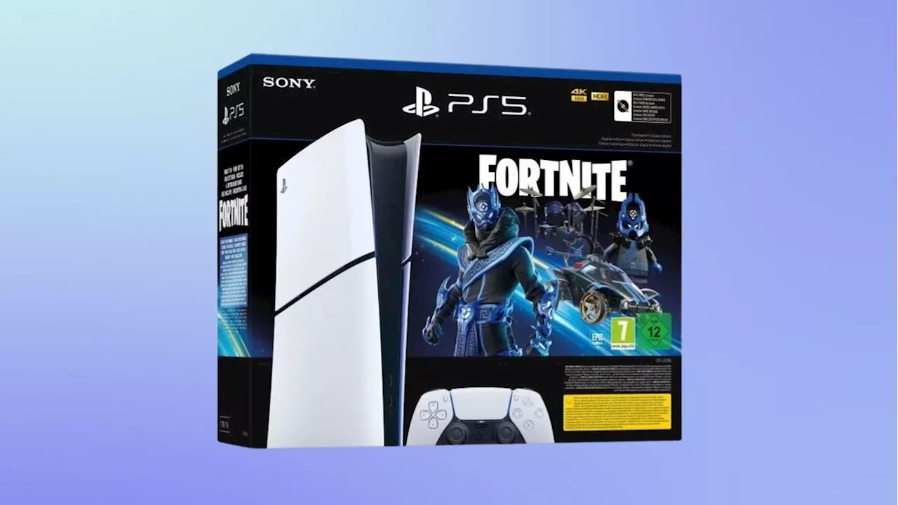 La PS5 édition Fortnite Cobalt Star est de retour chez Cdiscount