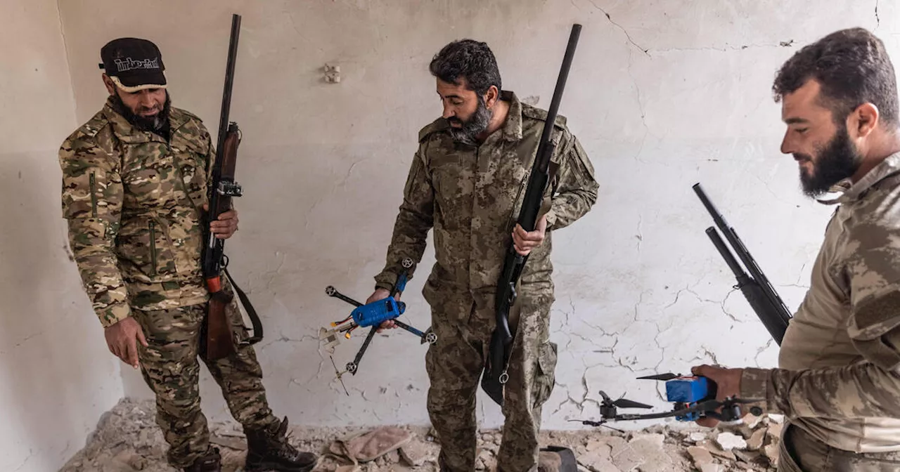 L'Ukraine Accusée d'Aider les Rebelles de HTS en Syrie avec des Drones