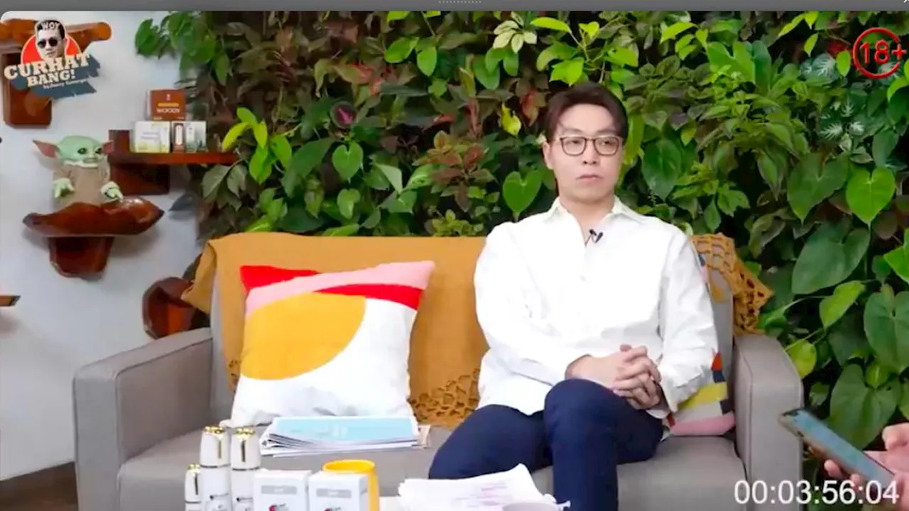 Dr Richard Lee Dikecam Netizen Gara-Gara Klaim Kandungan Tomat Putih di Produk Skin Care-nya