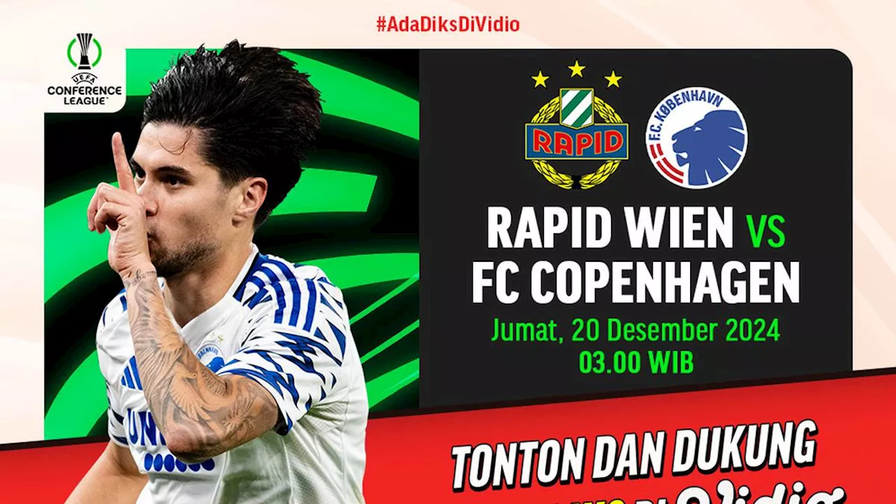 Live Streaming Rapid Wien vs FC Copenhagen 