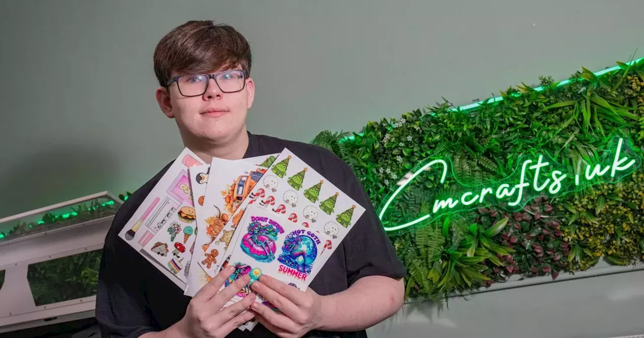 Teenager Makes £15,000 a Month with Personalised Sticker Business