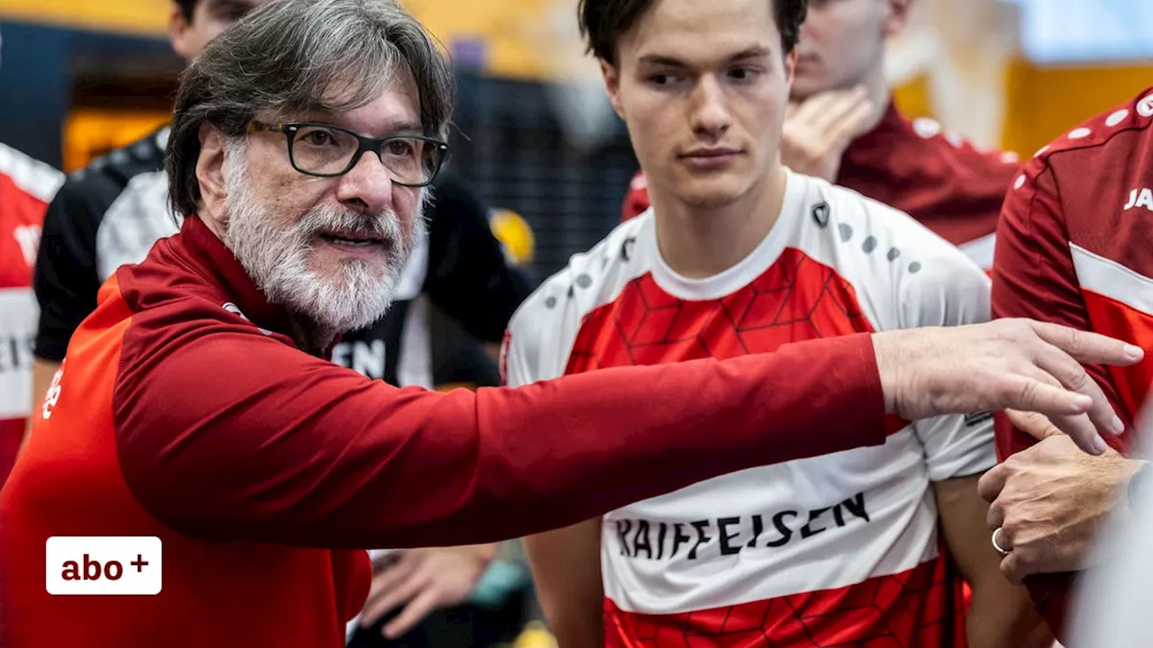 Der VBC Sursee gewinnt den ersten Punkt – und der Trainer sieht rot