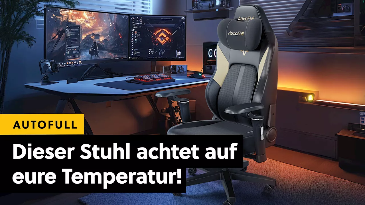 AutoFull M6 Gaming-Stuhl: Heizung und Kühlung für ultimates Komfort