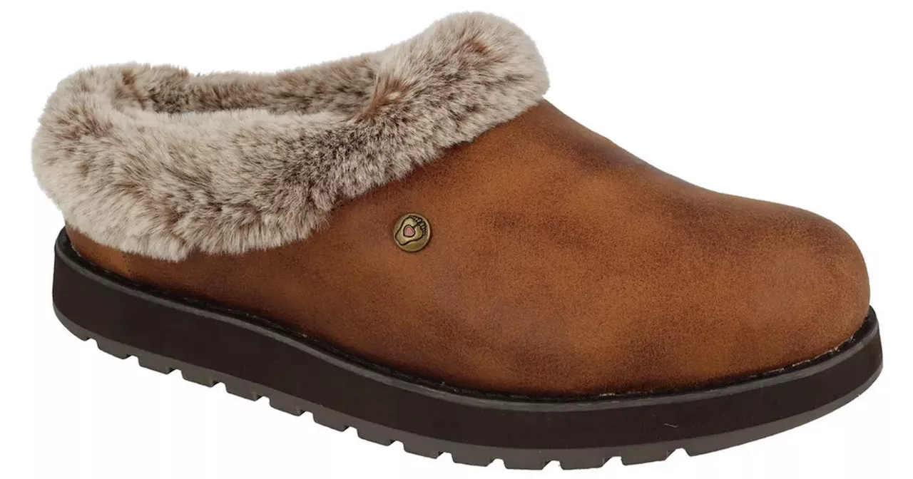 Debenhams Winter Sale: Grab Skechers Keepsake Slippers for £32.90