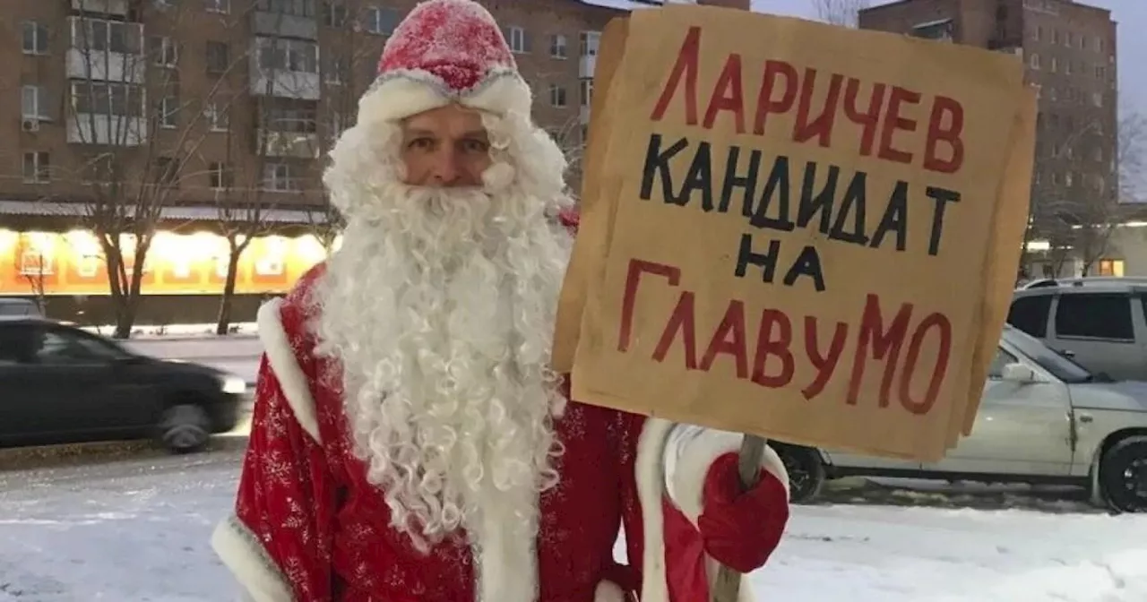 Santa Claus Fined £150 for Wearing Beard in Russia