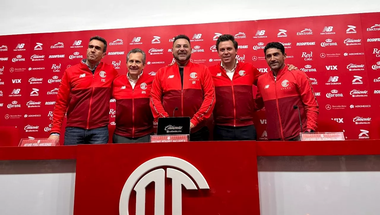 Antonio Mohamed llega a Toluca con la mira puesta en el título de la Liga MX