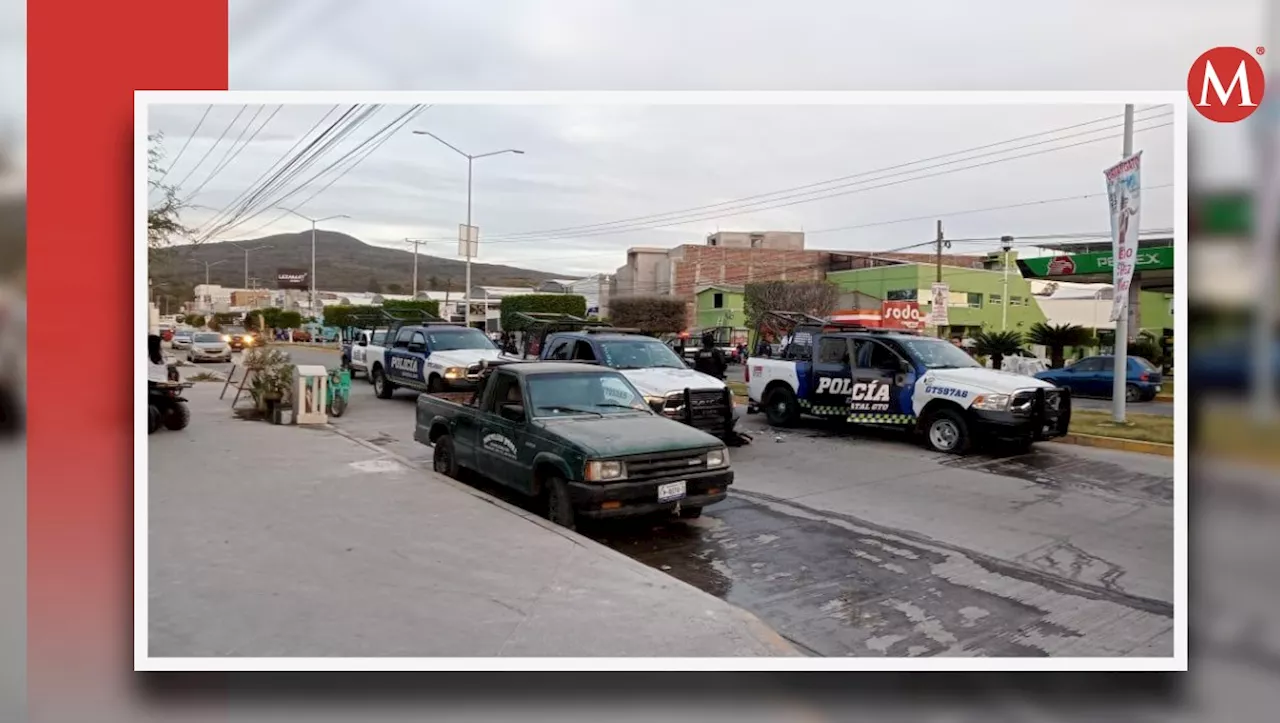 Asesinan a 4 policías de las FSPE en Uriangato, Guanajuato; hay 2 más heridos