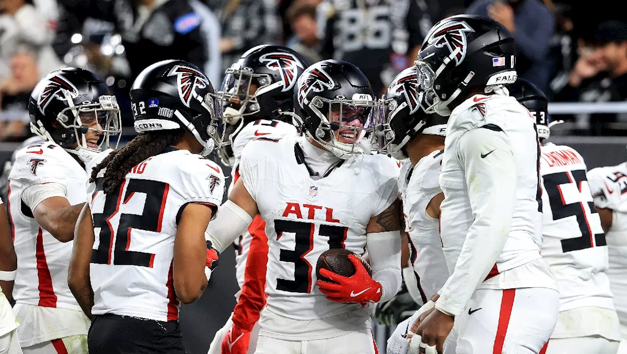 Falcons se van de Las Vegas con una victoria sobre los Raiders en la NFL