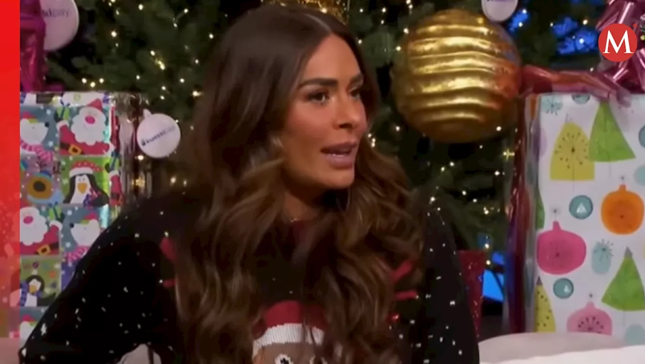 Galilea Montijo revela su aversión a la Navidad hasta que se convirtió en madre