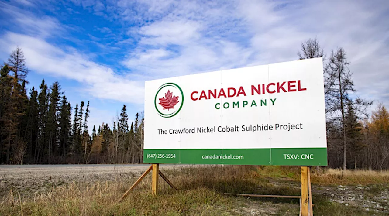 PRESS RELEASE: Taykwa Tagamou Nation and Canada Nickel announce $20 million investment partnership