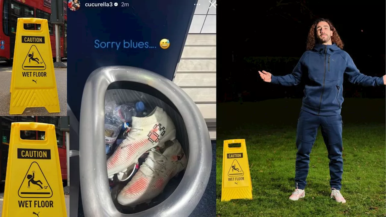 Puma convierte los resbalones de Cucurella en una campaña viral