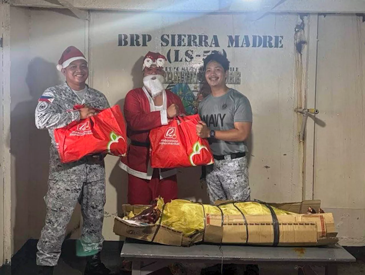 Philippine Troops Celebrate Christmas in West Philippine Sea Outpost