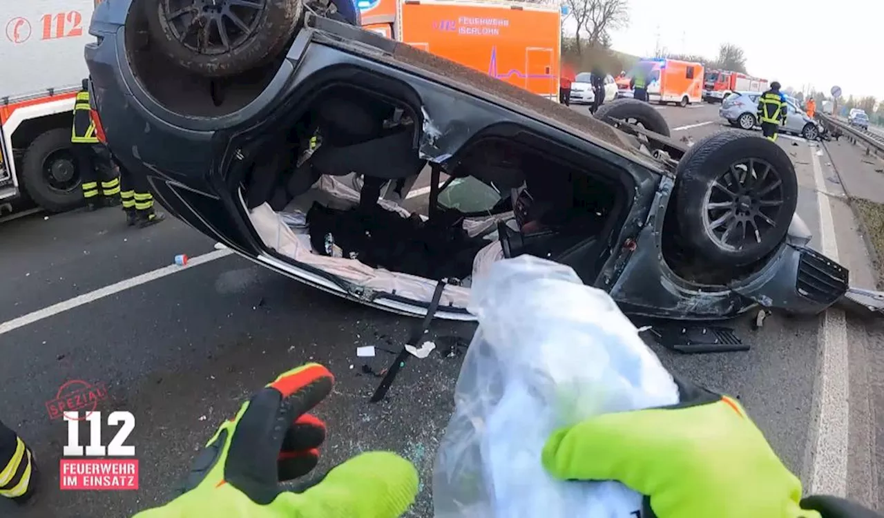 Diese spektakulären Bilder zeigen, was Feuerwehrleute im Einsatz erleben