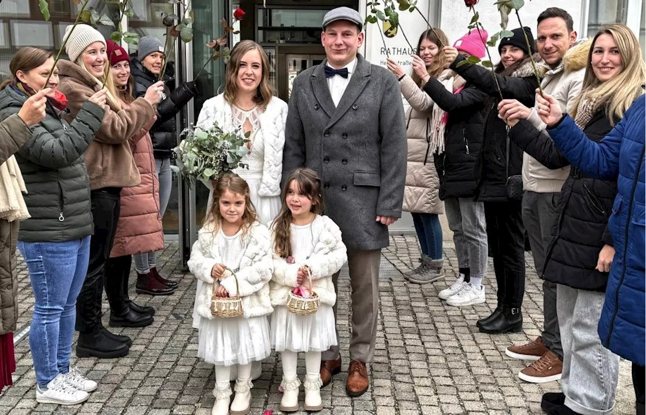 Nadja Lehmeier und Patrick Lutz heirateten in Berg