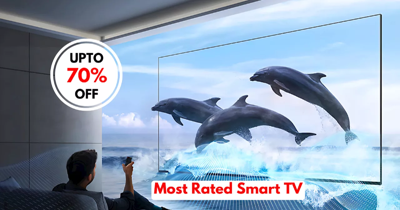 झुकेगा नहीं! थिएटर को टक्कर दे रहा सबसे ज्यादा रेटिंग वाली Smart TV का विजुअल, 70% तक छूट ने महंगाई की तोड़ी कमर