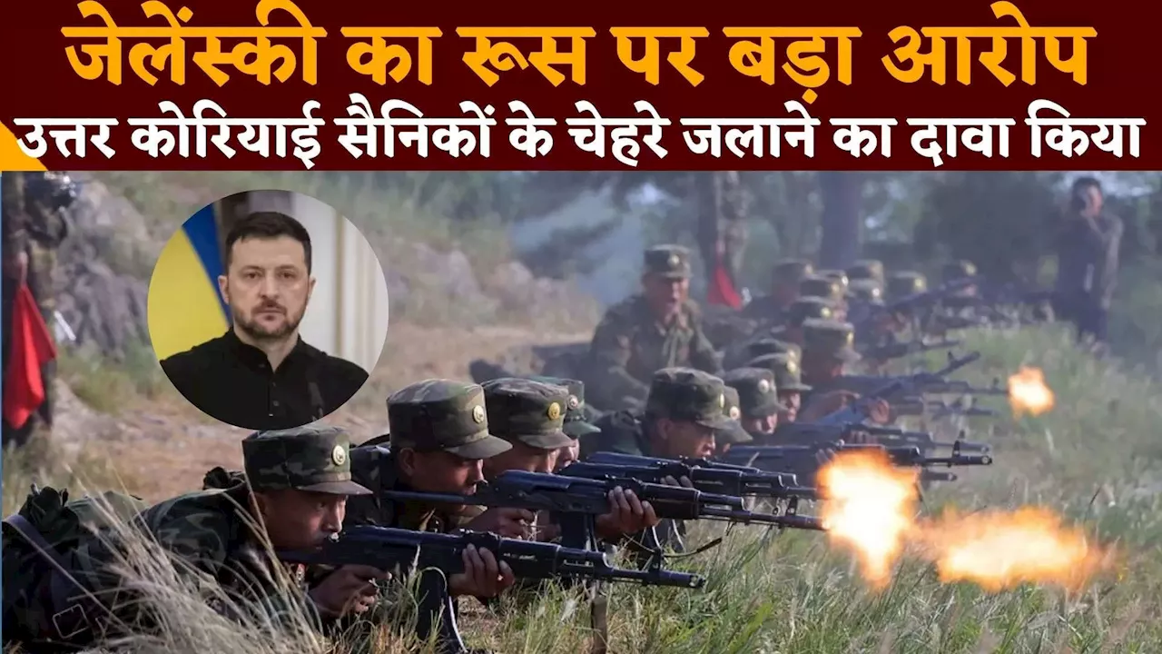 Zelensky: Russia Burning Faces of Dead North Korean Soldiers