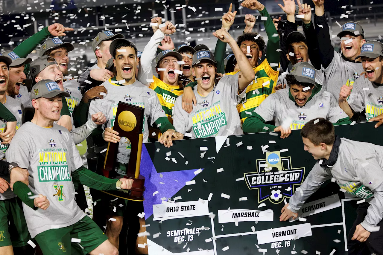 Vermont Wins First Men's Soccer National Championship