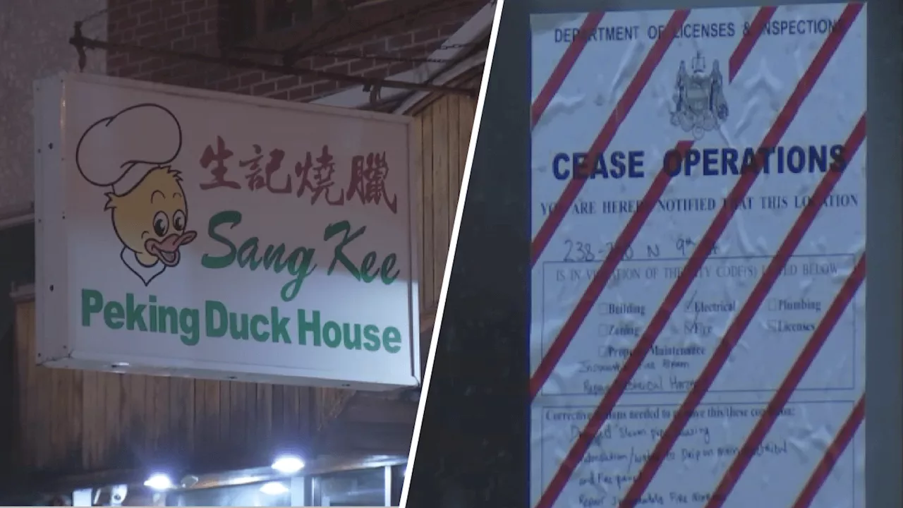 Beloved Philadelphia Chinatown Restaurant Closed Due to Steam Leak