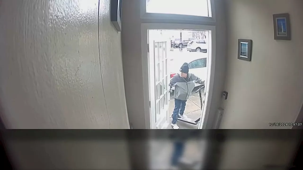 Thief steals package containing boy's Christmas gift from South Boston porch