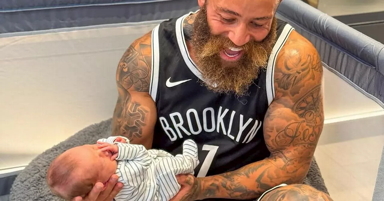 Ashley Cain Introduces Newborn Son Atlas to Big Brother Aliyas