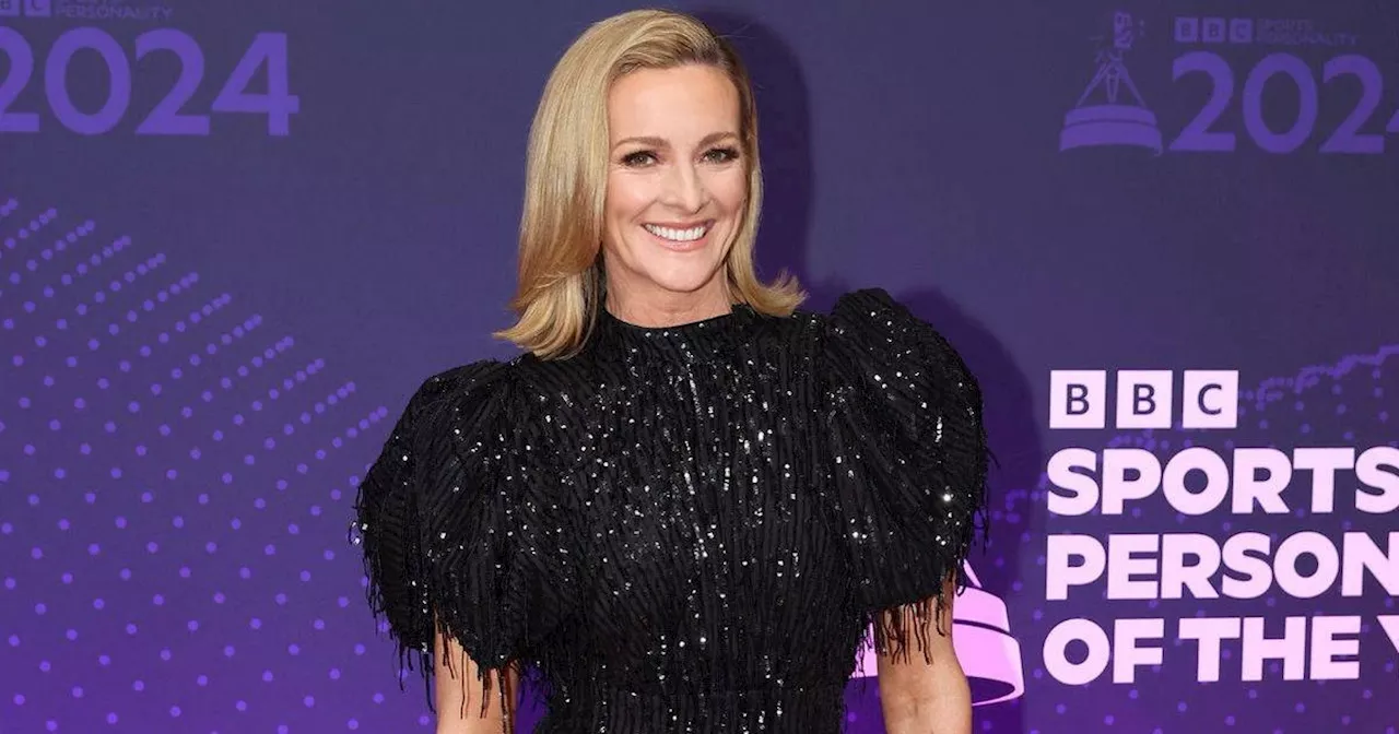 Gabby Logan's Sold-Out Dress Sparks Festive Style Frenzy