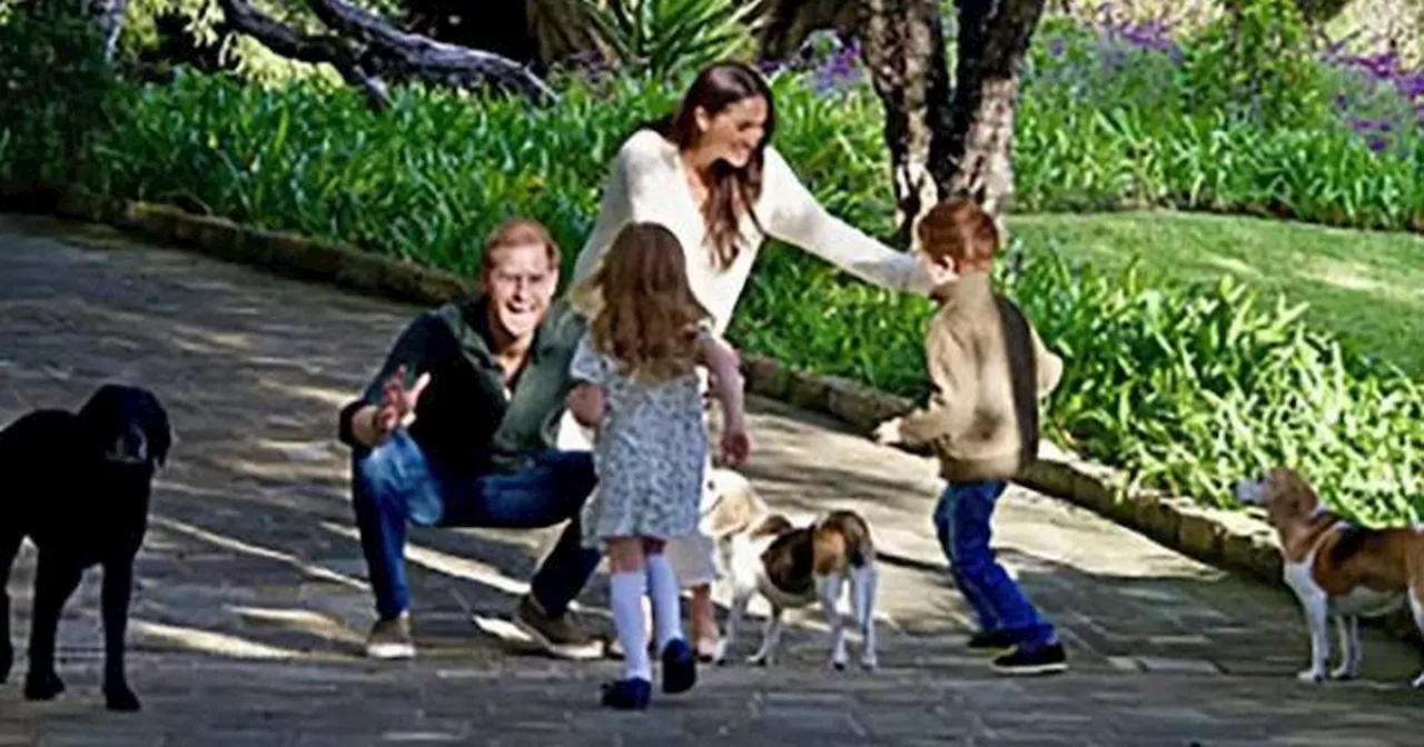 Harry and Meghan's 2024 Christmas Card Features Adorable Family Photo