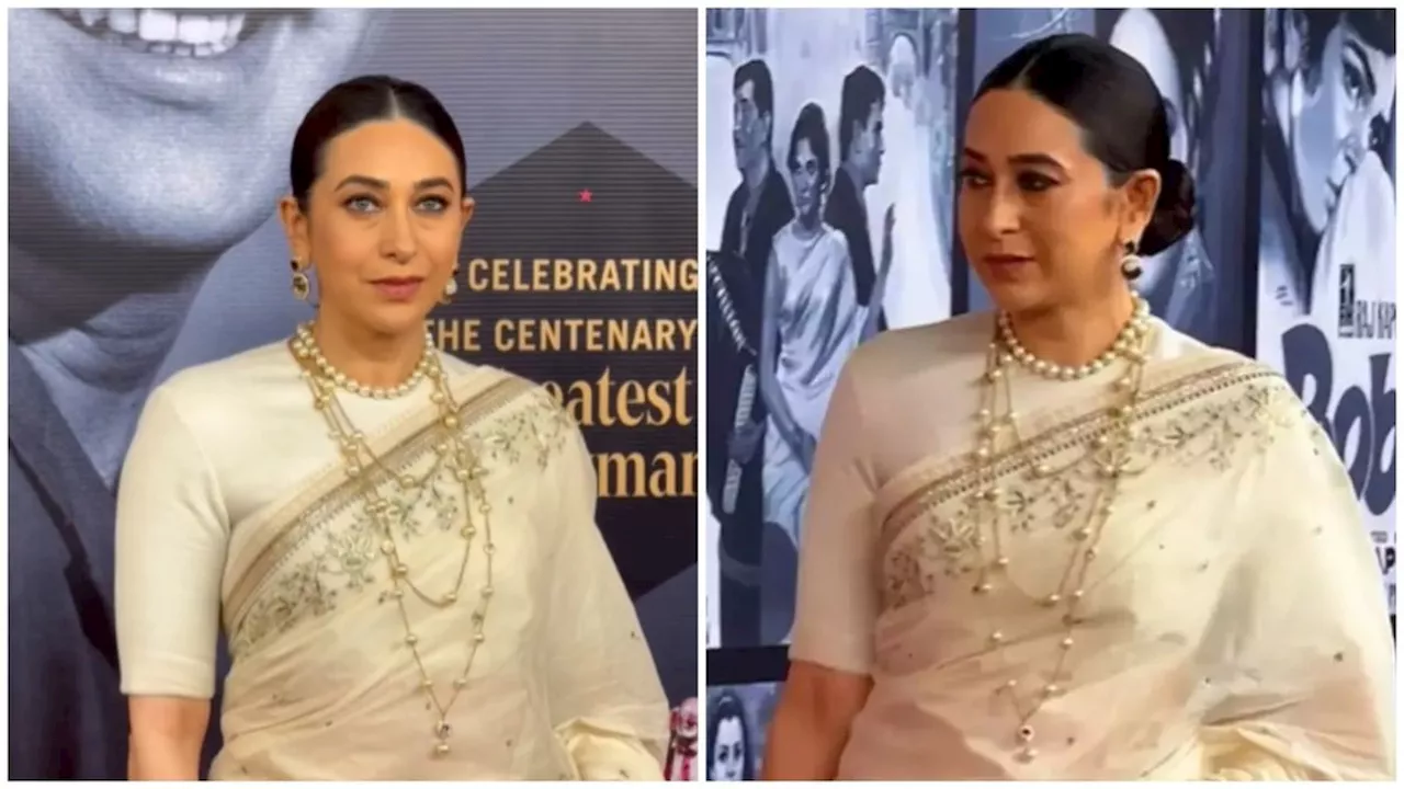 Karishma Kapoor's Ageing Visible in Viral Video