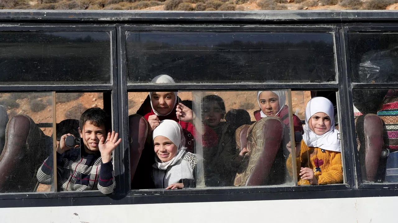 Syrian Families Flee to Lebanon as HTS Takes Control