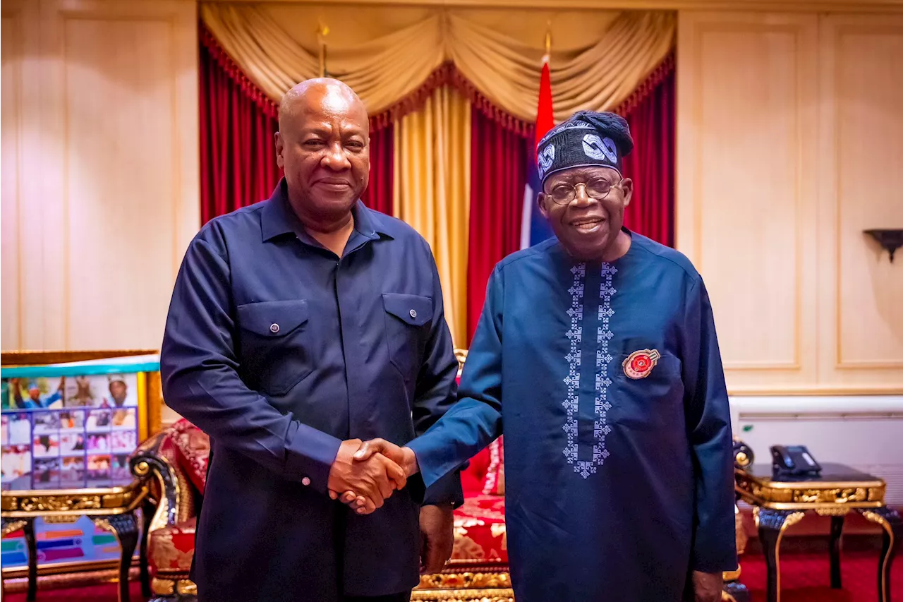 Ghana's President-Elect Mahama Meets with Nigeria's President Tinubu