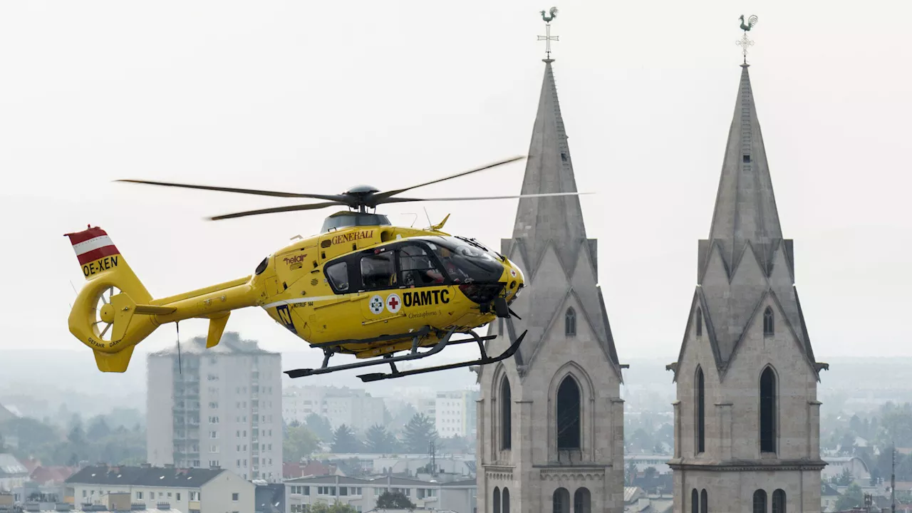 Wiener Neustadt: 900 Rettungshubschrauber-Landungen am Universitätsklinikum