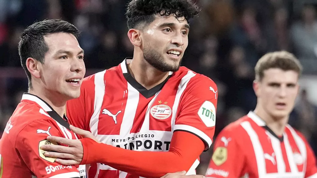 PSV zegeviert eenvoudig in KNVB beker