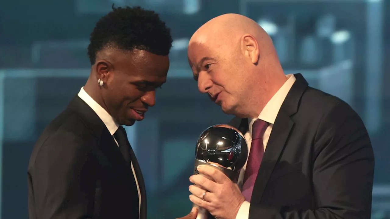 Vinícius Júnior tot beste speler ter wereld verkozen