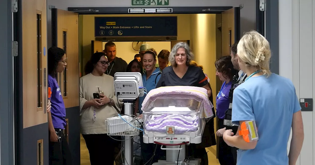 Brand new £32m QMC neonatal intensive care unit welcomes first babies