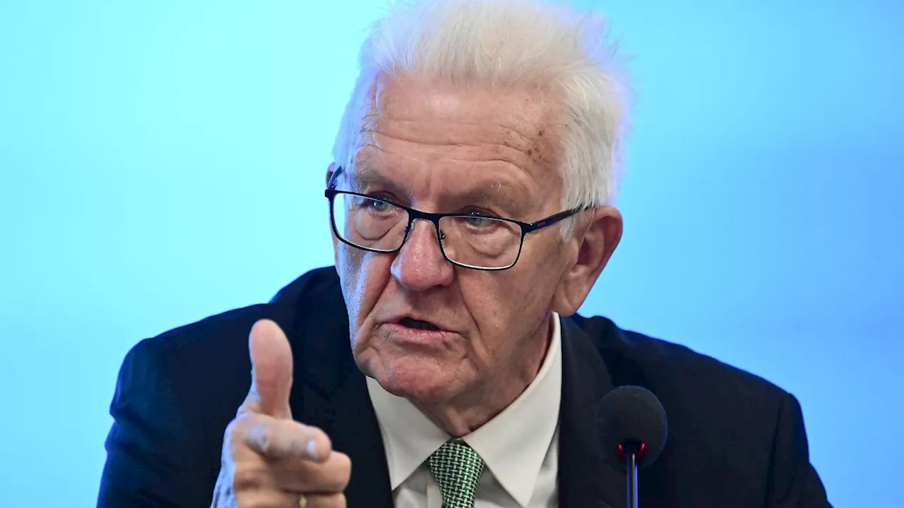 Krisenmanagement vor der Wahl: Kretschmann sieht schwierige Zeiten