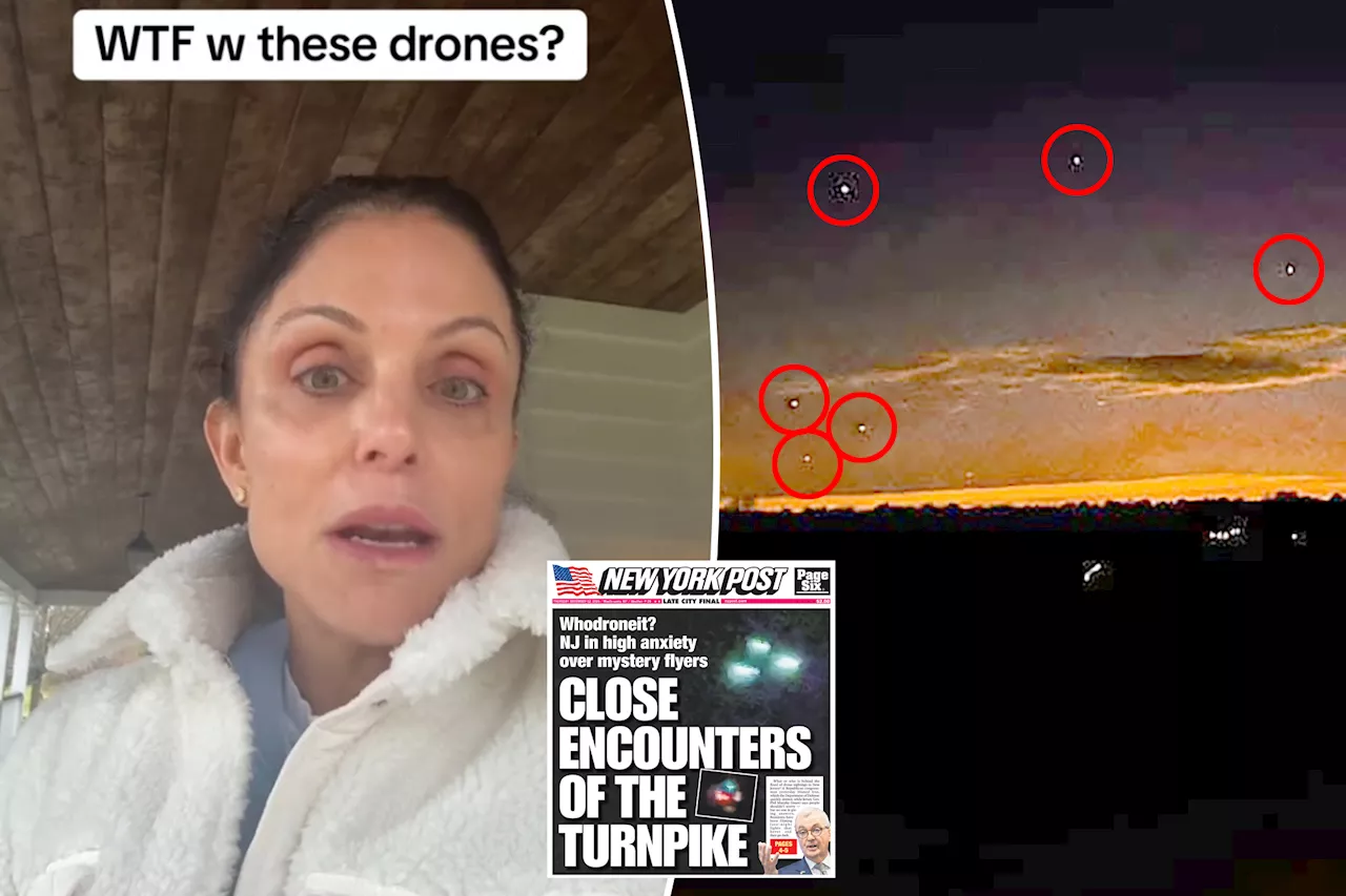 Bethenny Frankel gives her NJ drones theory, claims apparent connection to 'Pentagon': 'You're gonna think I'm nuts'