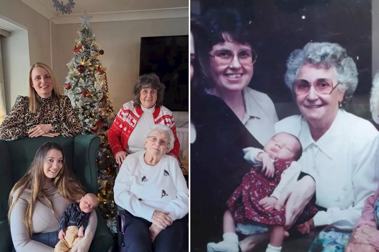 Family celebrates first baby boy born in four generations -- a whopping 65 years