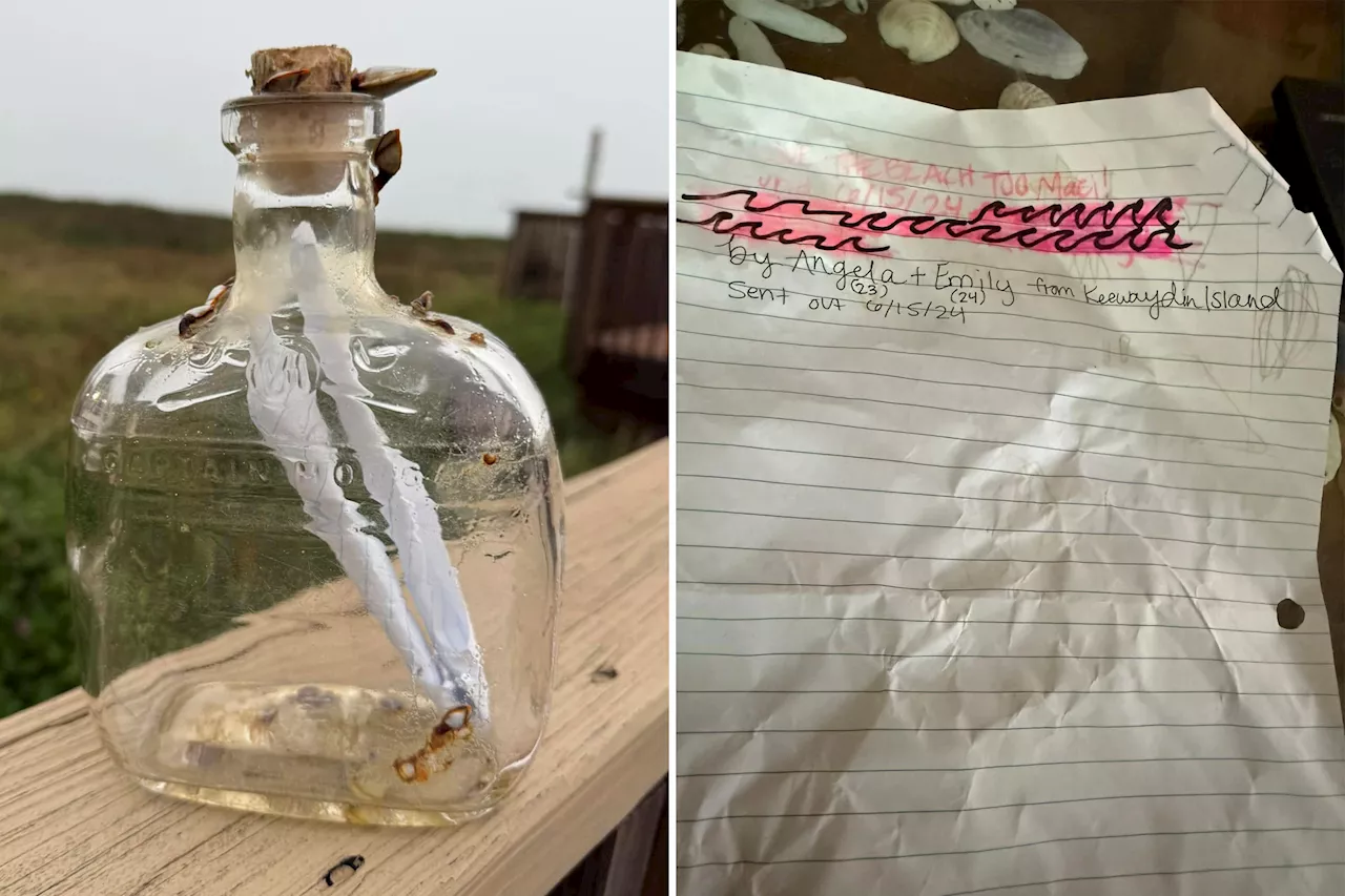 Message in a Bottle Leads to Internet Mystery