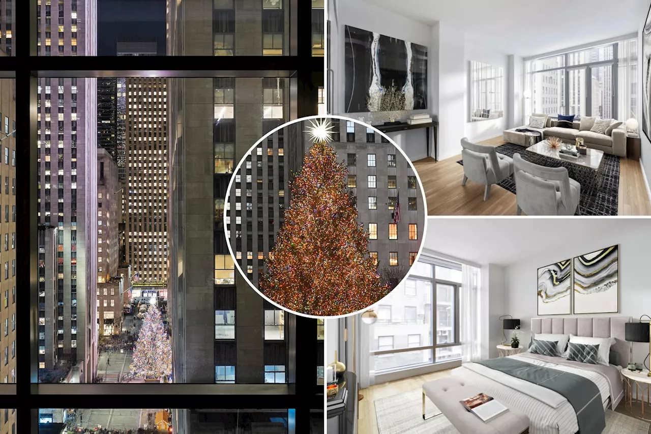 NYC Condo With Unrivaled Views of Rockefeller Center Christmas Tree Lists for $1.25 Million