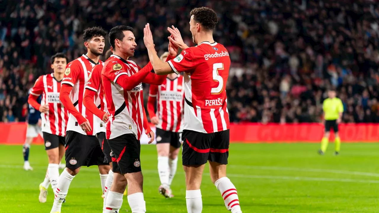 PSV Vence Koninkelijke HFC Met 8-0 In KNVB Beker