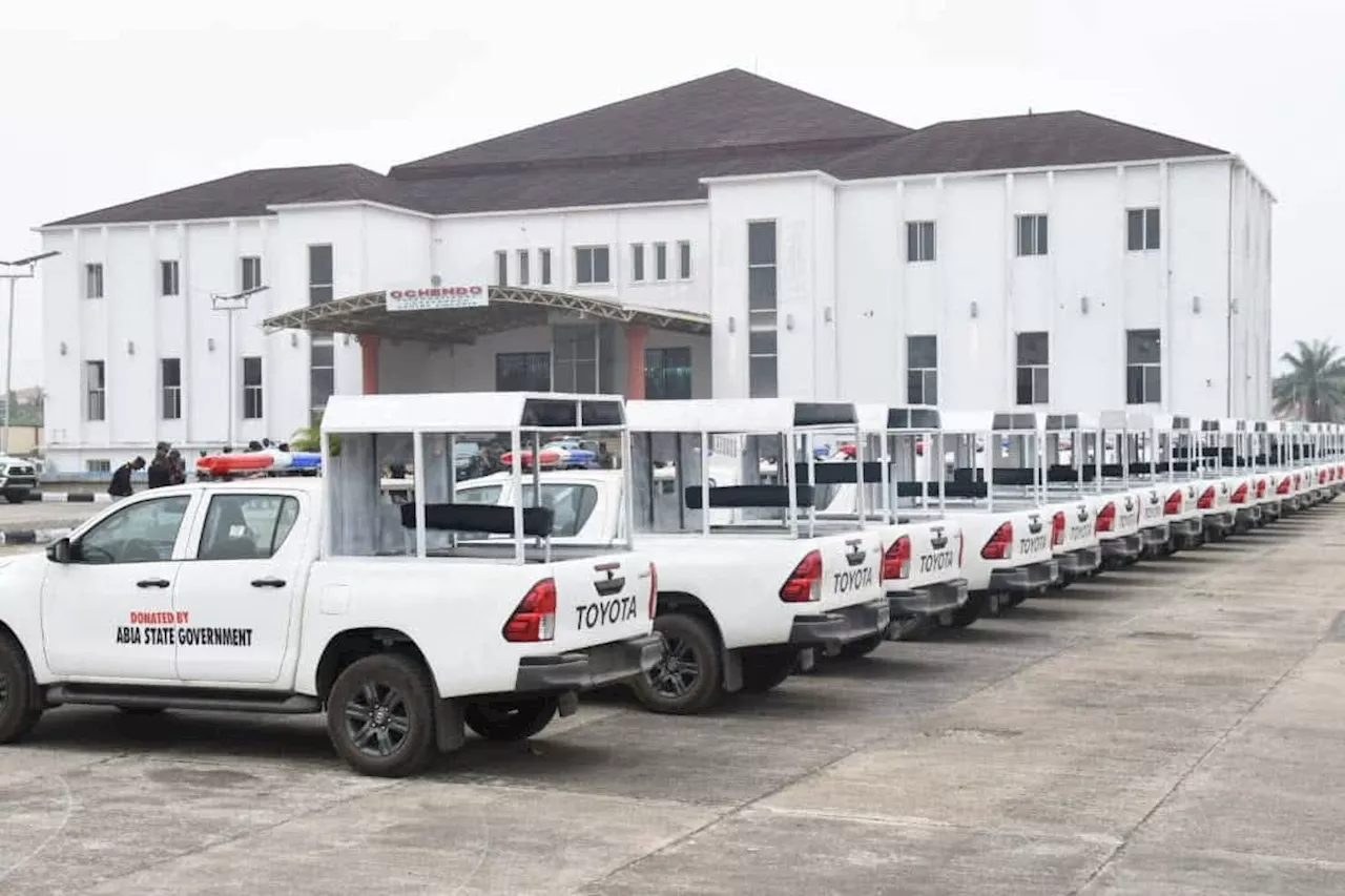 Abia Governor Provides Vehicles to Security Agencies Ahead of Christmas