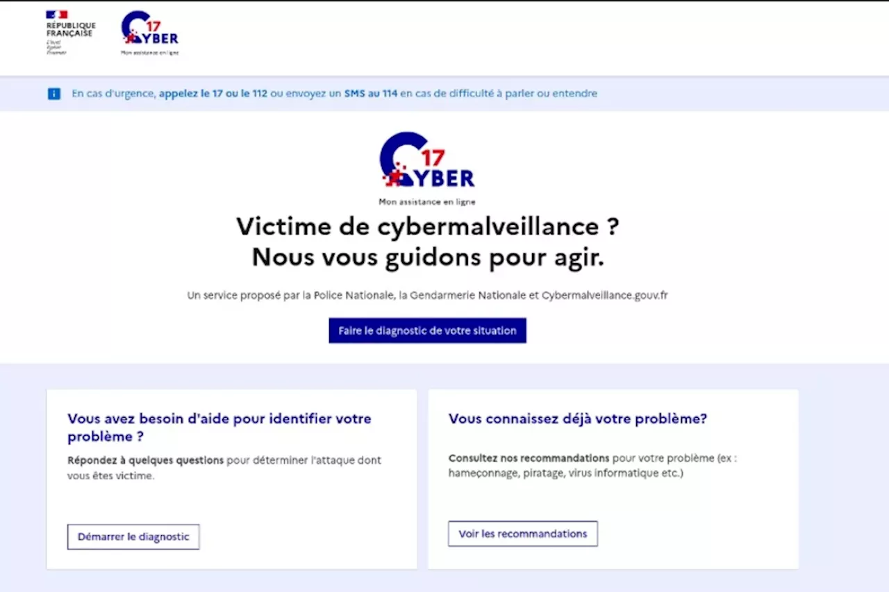 Le gouvernement lance 17Cyber, une plateforme d'assistance pour les victimes de cyberattaque