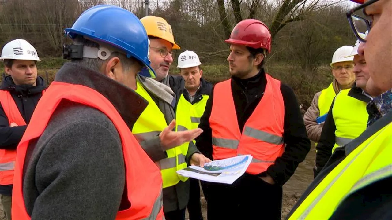 Les travaux de reconstruction après les inondations de 2021 progressent dans la vallée de la Vesdre