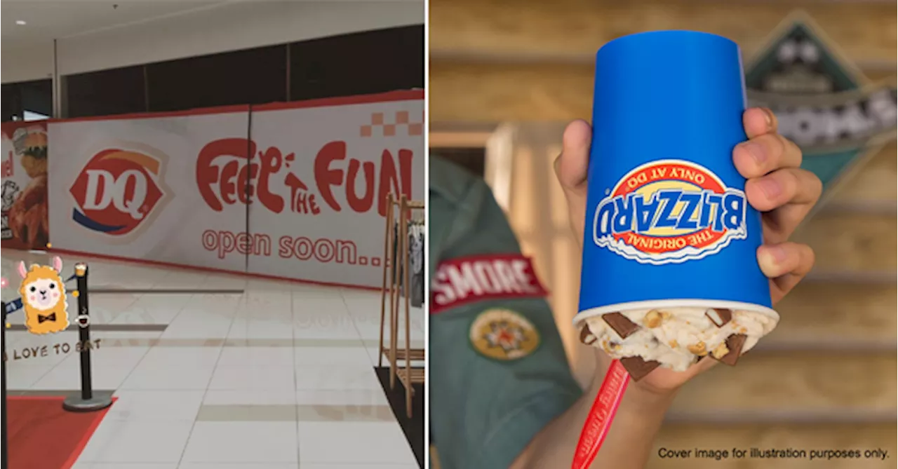 Dairy Queen Outlet Set To Open In Penang Mall Soon!