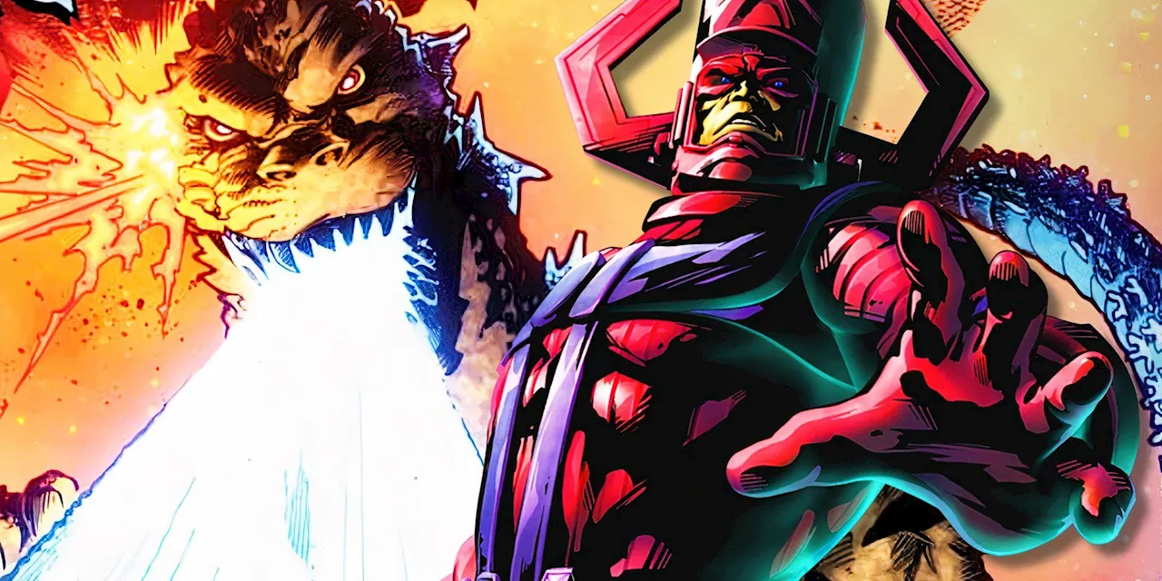 Godzilla Takes on the Fantastic Four in Epic Marvel Crossover