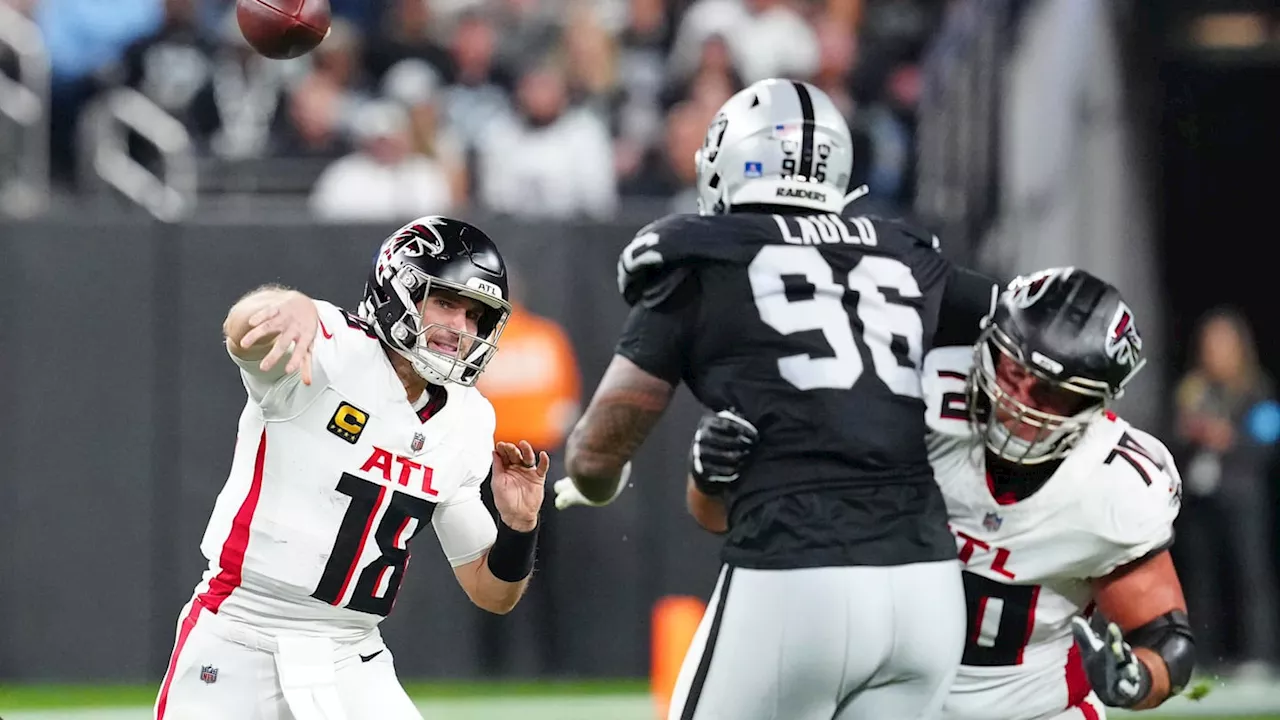 Atlanta Falcons Stock Report: Kirk Cousins Free Fall Continues at Las Vegas Raiders