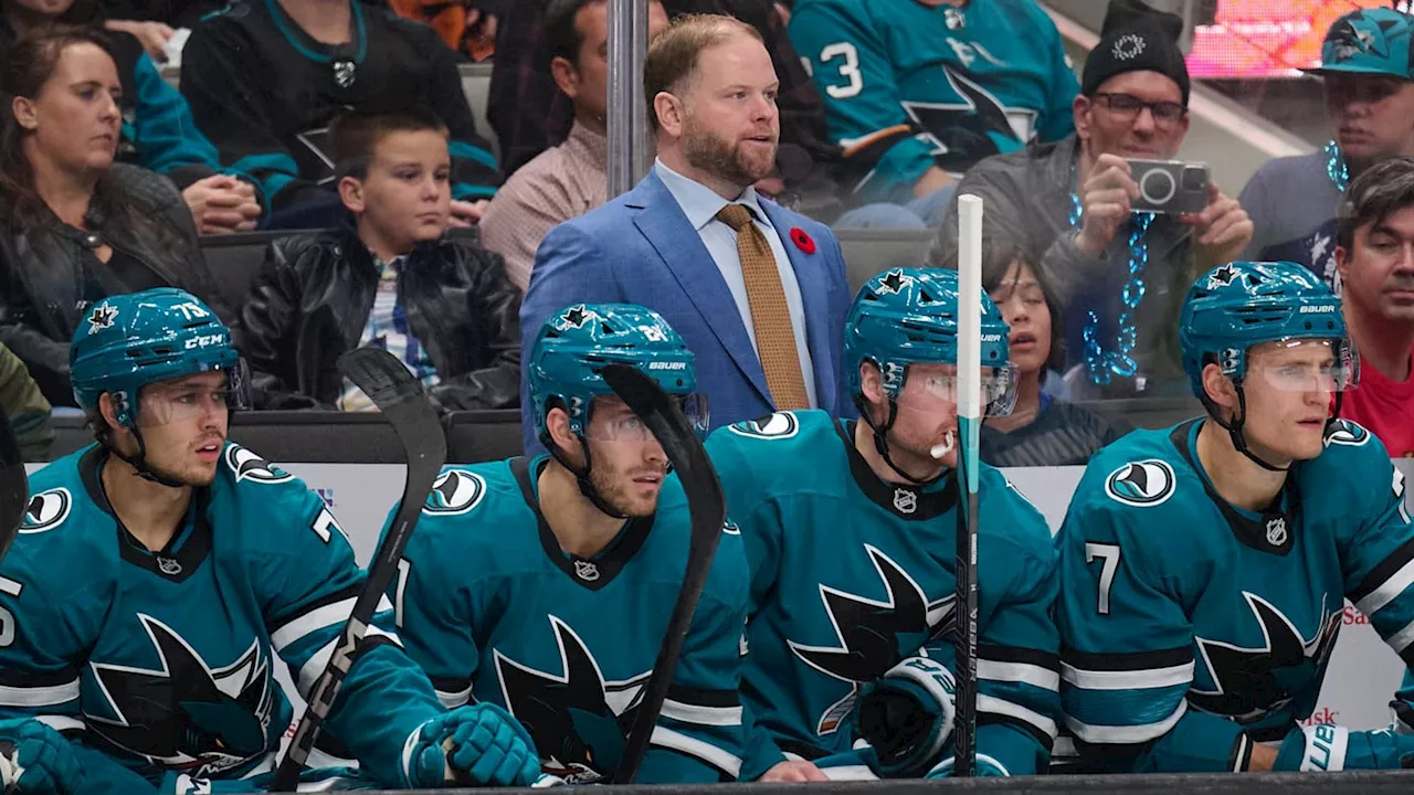 Sharks' Coach Fined $25,000 by NHL for 'Inappropriate Conduct'