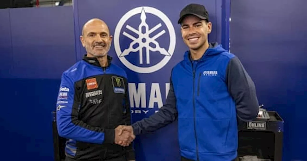 Augusto Fernandez, il nuovo tester Yamaha per la MotoGP