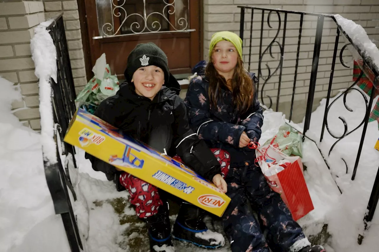 On the sixth day of Christmas, we deliver holiday magic to Melissa and her grandchildren