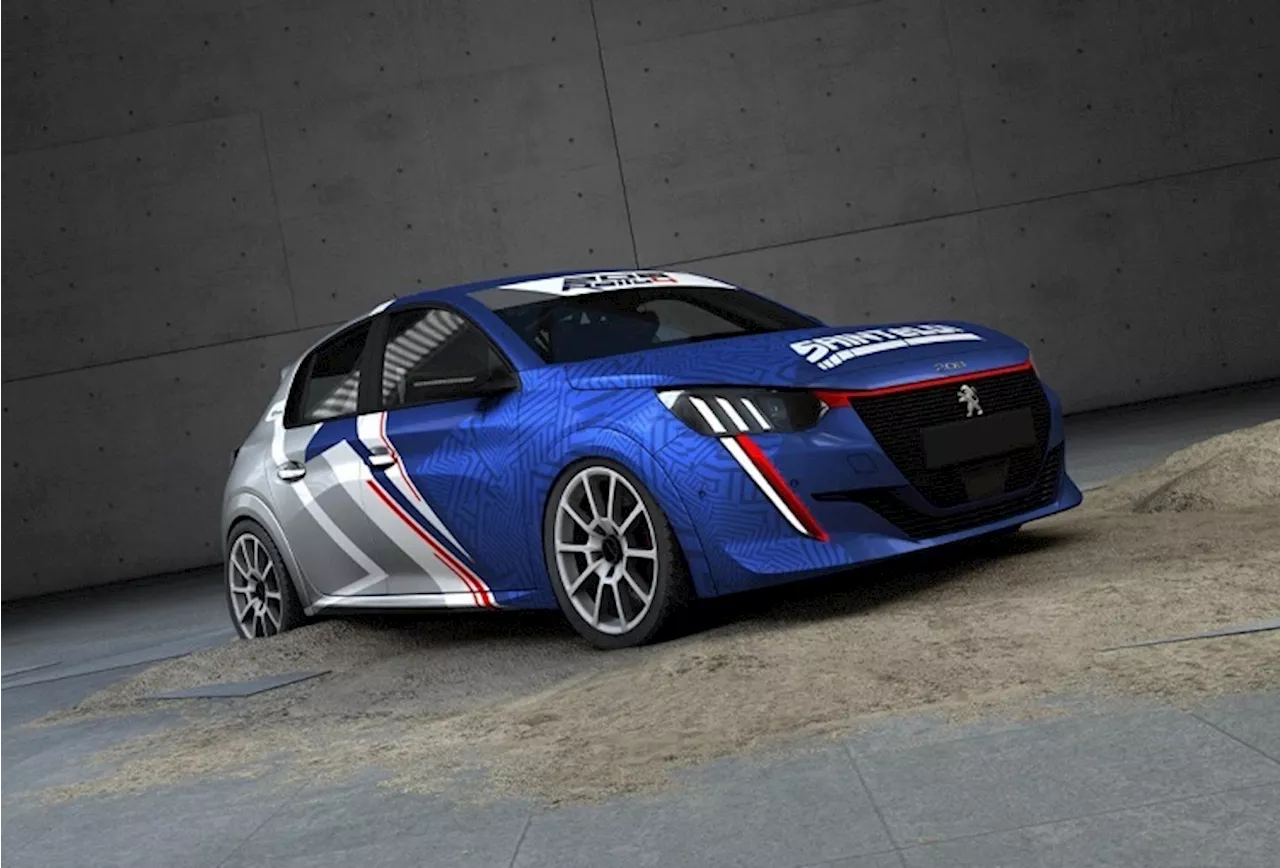 Peugeot 208 Rally4 von Sainteloc für ERC3